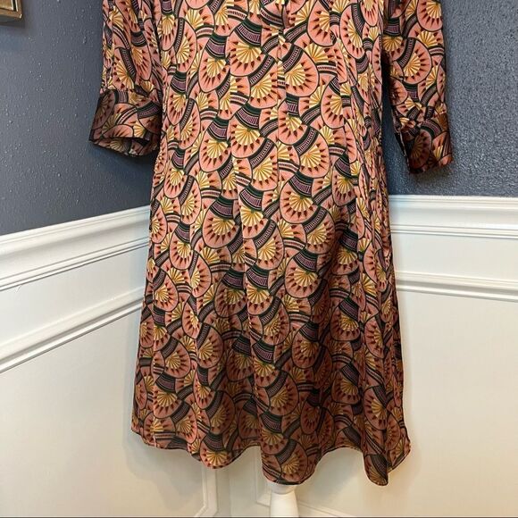 Anthro Eva Franco Edeline Abstract Shirtdress - Picture 9 of 14